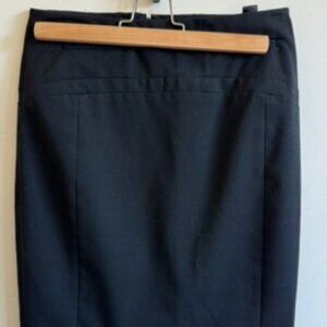 Express Black High Waist Pencil Skirt | Classic Workwear Basic | Size 00